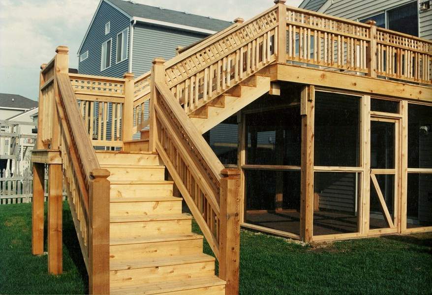 Custom Deck Builder of Wood & Composite Decks Crystal Lake IL | Brad F ...